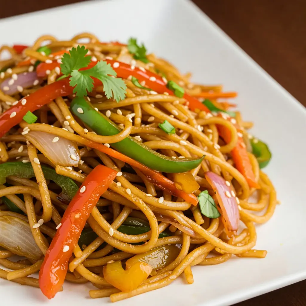 Veg Hakka Noodles