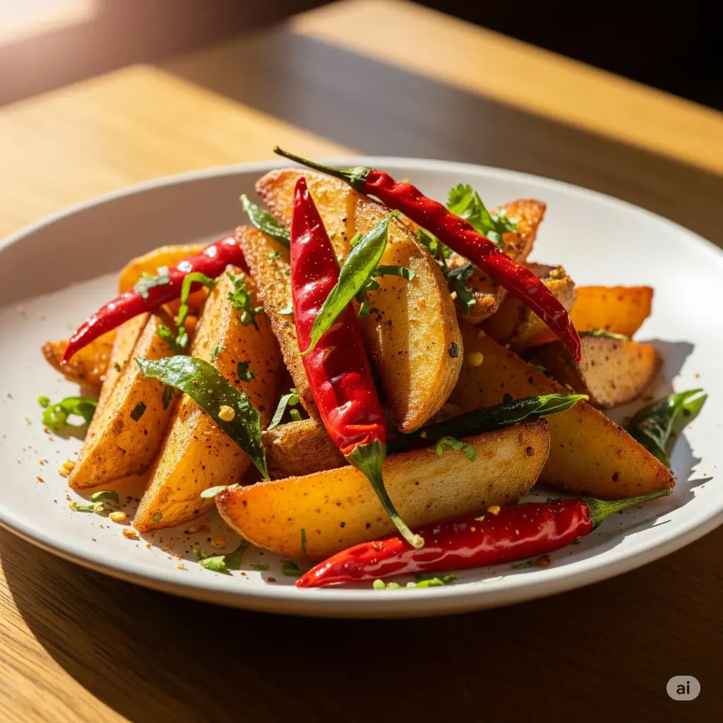 Crispy Chilly Potato