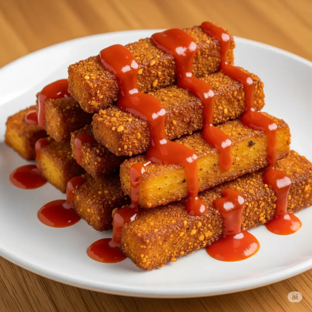 Chilli Potato dry (10pc)