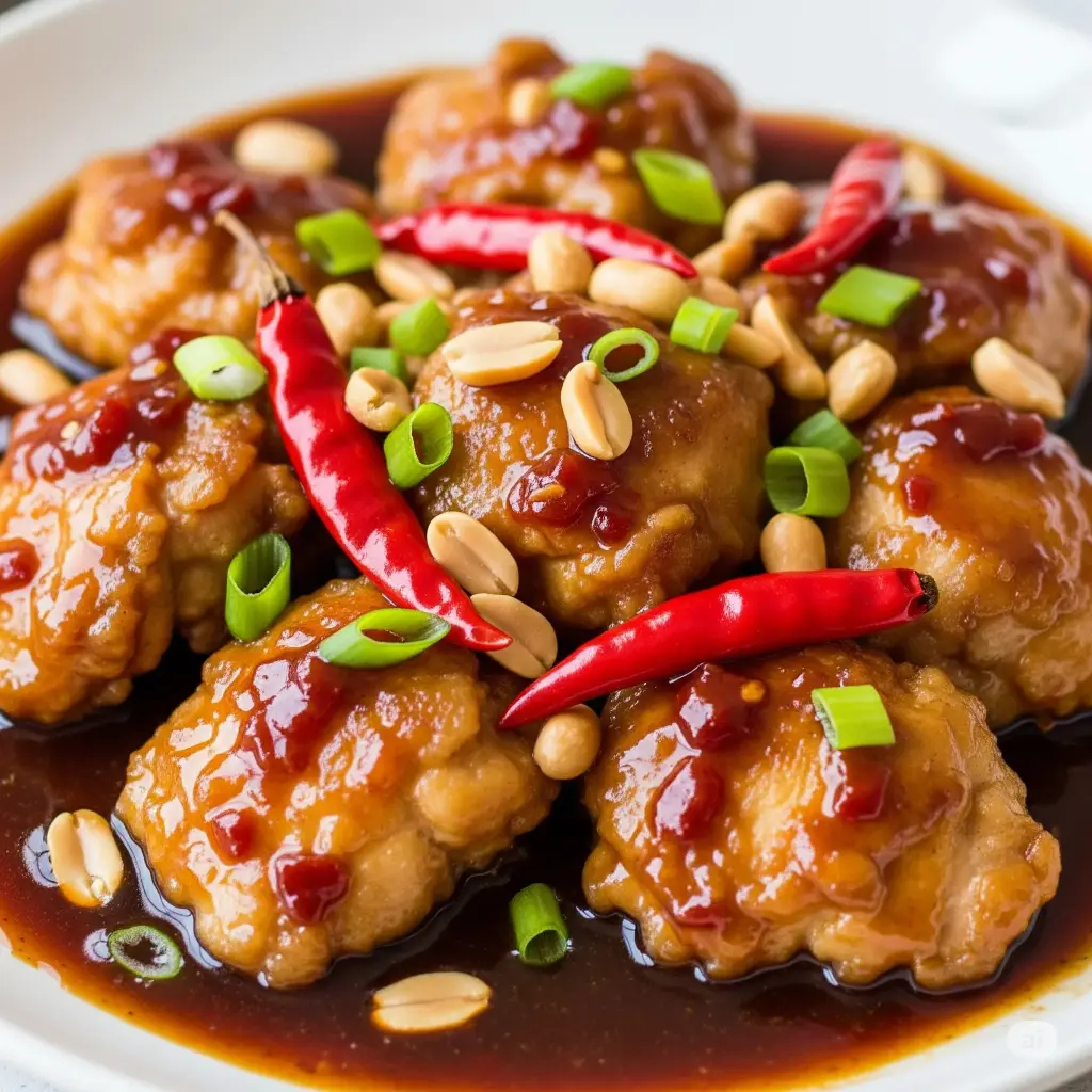 Kung Pao Chicken (Gravy) 