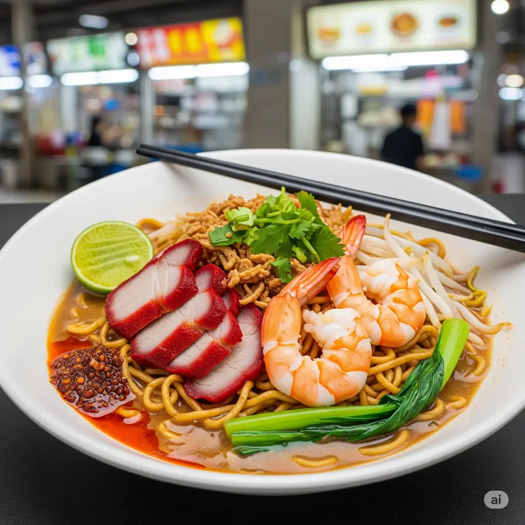 Singapore Hakka Noodles