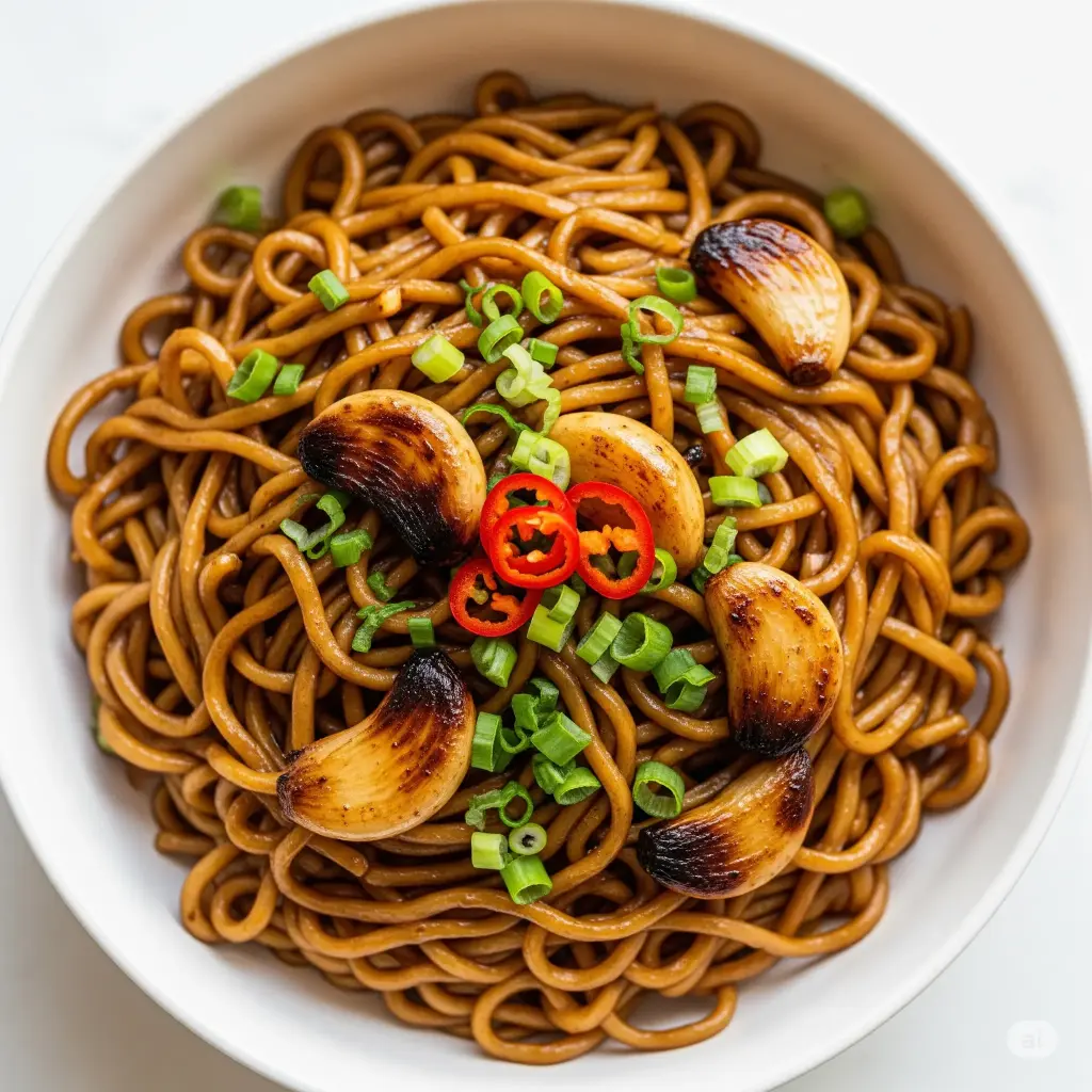 Burnt Garlic Noodles