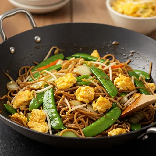 Egg Hakka Noodles
