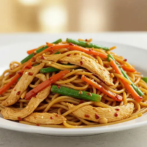 Chicken Schezwan Noodles