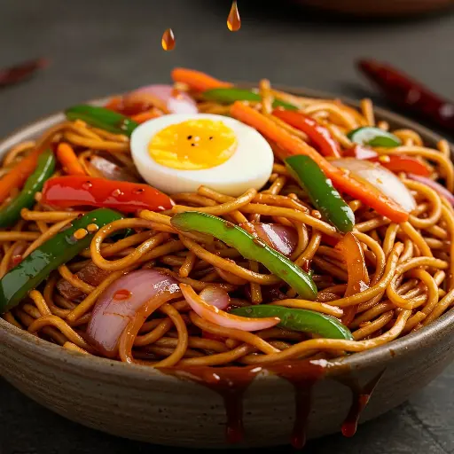 Mixed Schezwan Noodles