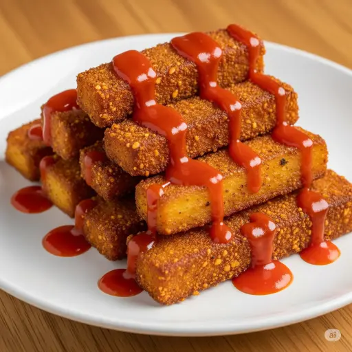 Chilli Potato dry (10pc)