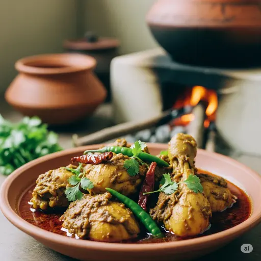 Chicken Kosha (6 pc)