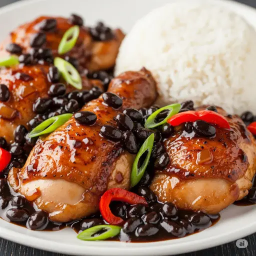 Chicken Black bean Sauce
